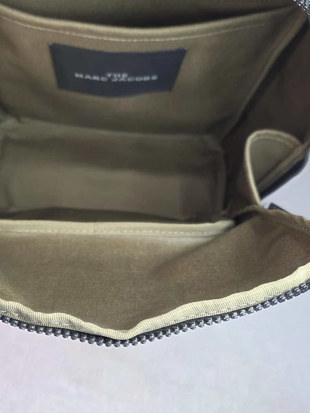 NEW Marc Jacobs khaki THE BACKPACK canvas backpack